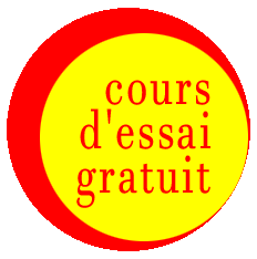 Le cours d'essai est gratuit